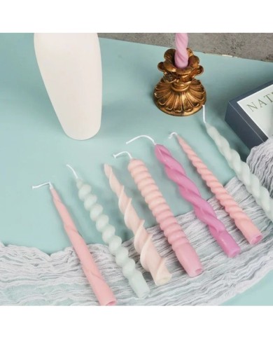 Pimli  Şamdan Mum Kalıbı - Hobi Silikon Kalıbı -KOD 1255B