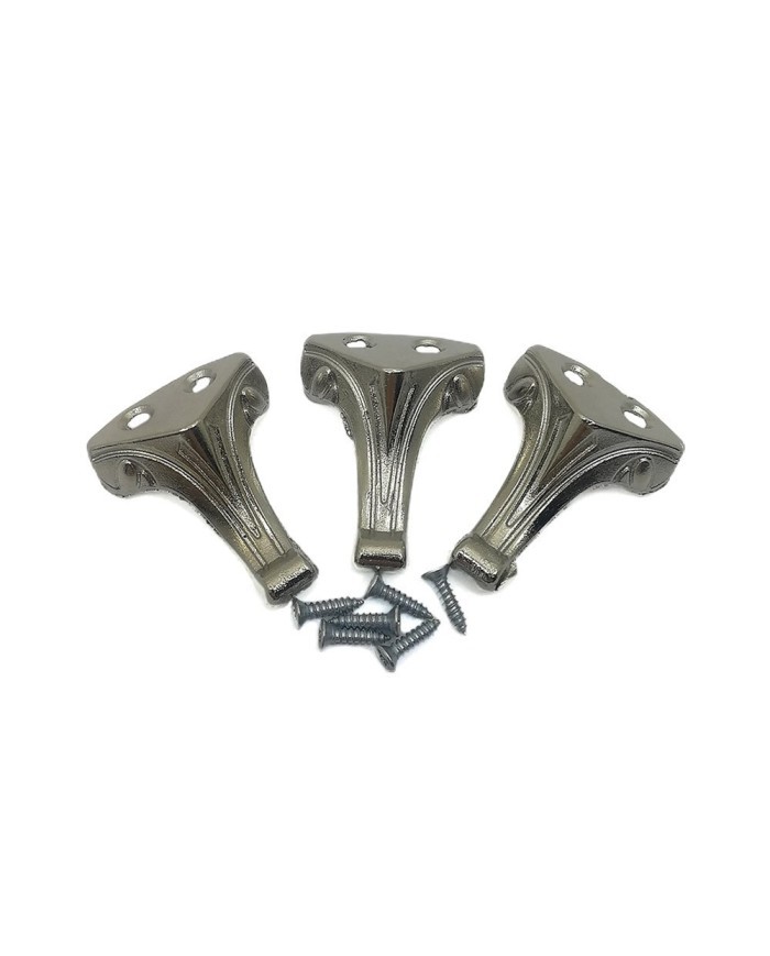 Epoksi Tepsi Tesbih Kutusu Ayakları - Gümüş