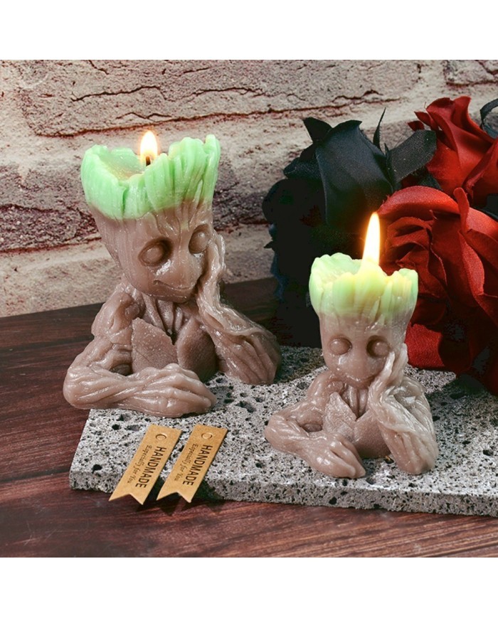 Grood Ağaç Mum ve Beton Kalıbı - Kod: 481B