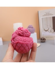 Ejderha Yumurtası Epoksi Mum ve Beton Kalıbı - Kod: 481C