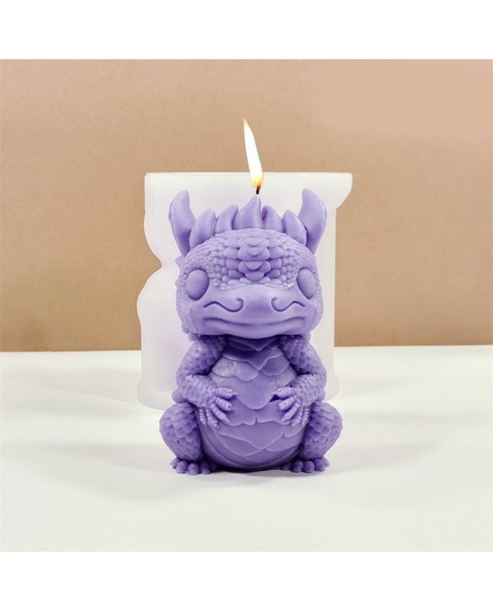 Ejderha Mum Epoksi ve Beton Kalıbı - Kod: 499B