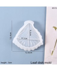 İstiridye Kase Epoksi ve Beton Silikon Kalıp - Kod: 1004C