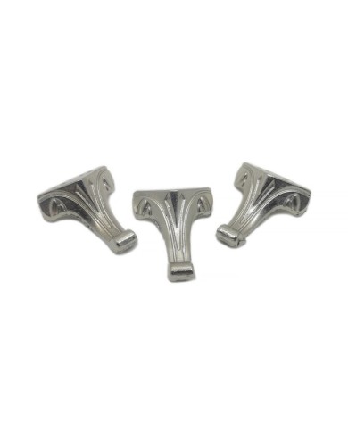 Epoksi Tepsi Tesbih Kutusu Ayakları - Gümüş