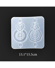 Küpe Reçine Epoksi Kalıp -Kod:232