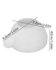 Aşk Kalpli Çay Fincanı- Epoksi ve Beton Kalıbı  -Kod:1273