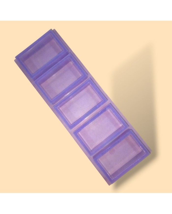 Reçine Epoksi Sabun Mum Silikon Kalıp 8x4x2 cm