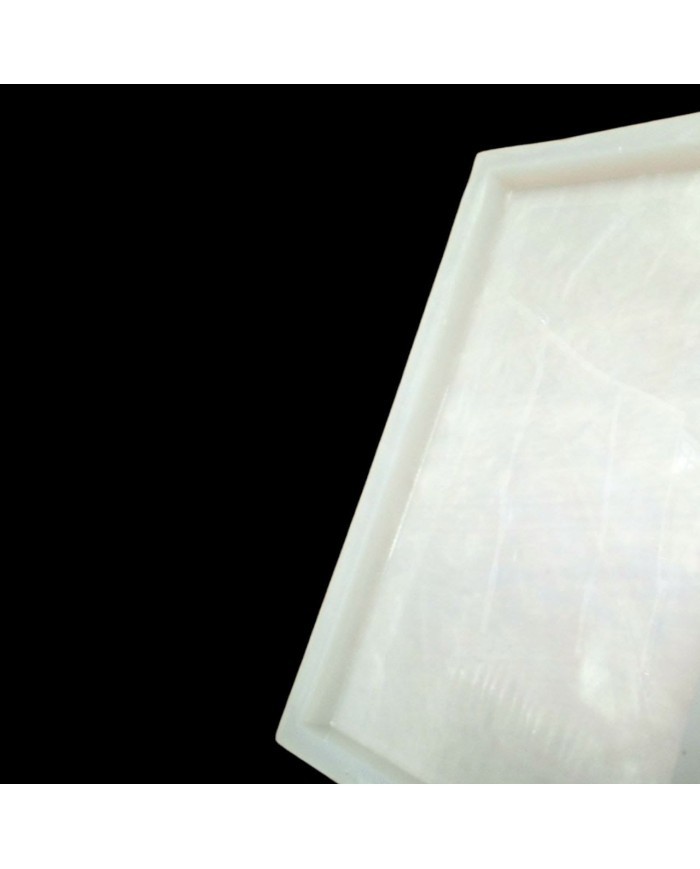 5 Adet Dikdörtgen Resin Epoksi Silikon Kalıp 40 cm x 20 cm x 2 cm