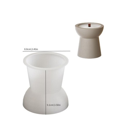 Beton Mum Şamdan Büstü KOD 1095B