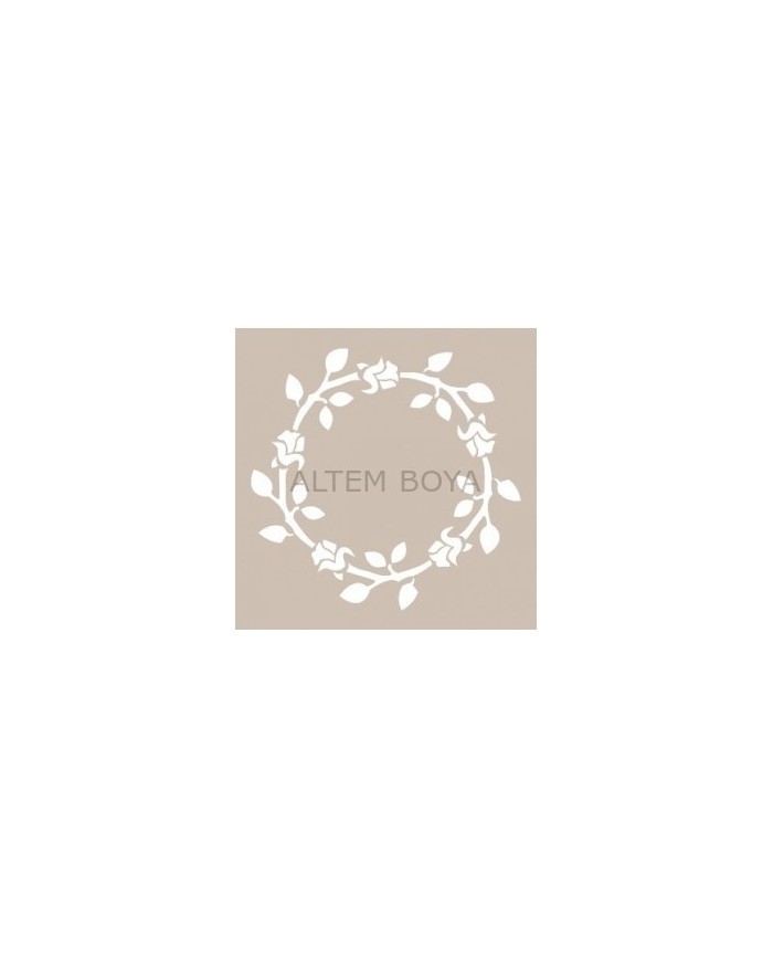 Kare Stencıl KA22 22*22 cm