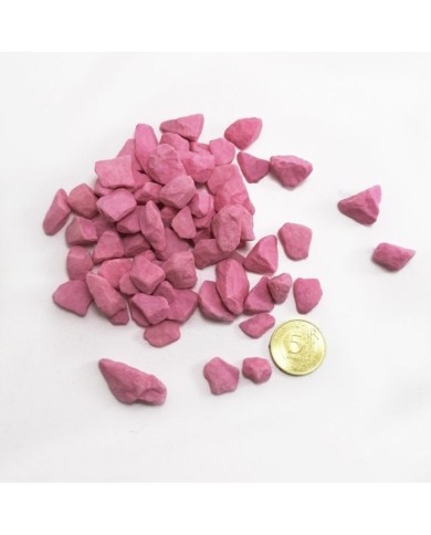 İri çakıl taşı pembe 100gr