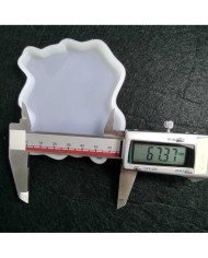 Bardak Altı Reçine Epoksi Kalıp - Dalgalı -Kod:57