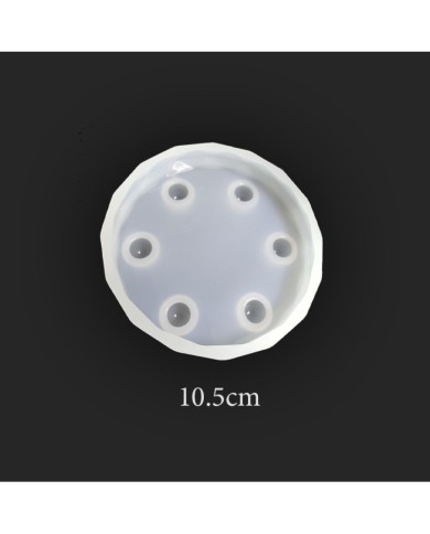 Ayakli Bardak Alti Reçine Epoksi Kalıp -Kod:47