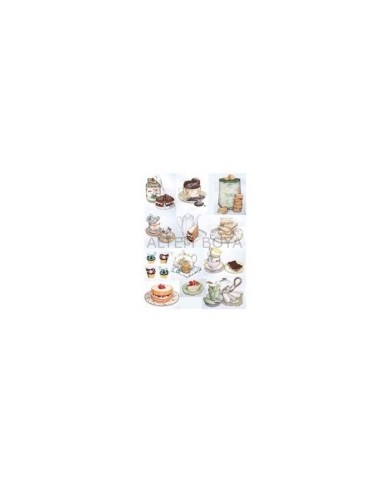 Pirinç Dekupaj 29*42 cm model 72