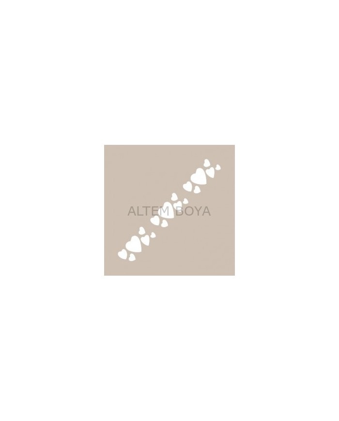 K Serisi Stencıl 6*20 cm K-32