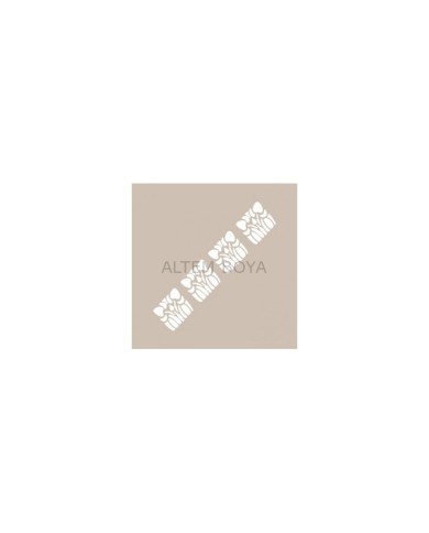 K Serisi Stencıl 6*20 cm K-43