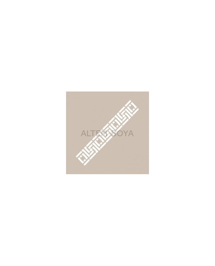 K Serisi Stencıl 6*20 cm K-49