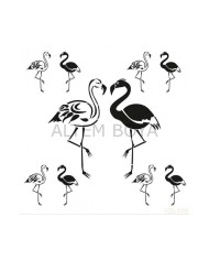 Home Decor (Duvar) Stencıl 45*45 cm HD-176