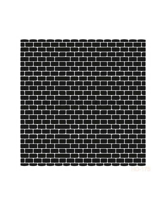 Home Decor (Duvar) Stencıl 45*45 cm HD-175