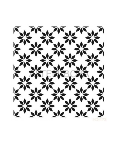 Home Decor (Duvar) Stencıl 45*45 cm HD-173