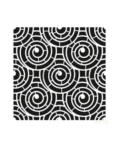 Home Decor (Duvar) Stencıl 45*45 cm HD-172