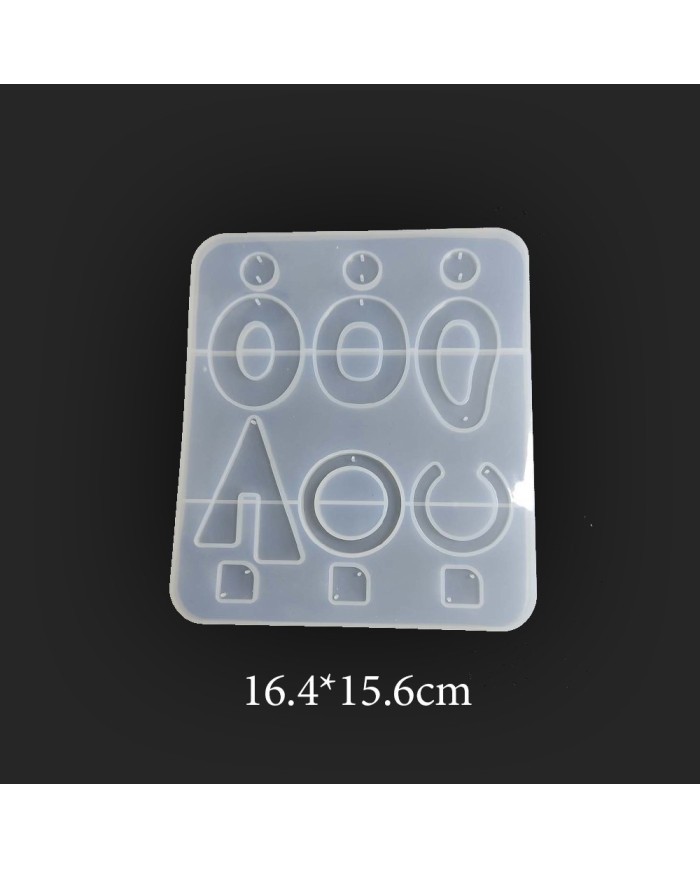 EPOKSİ REÇİNE ÇOKLU KÜPE KALIP - 213