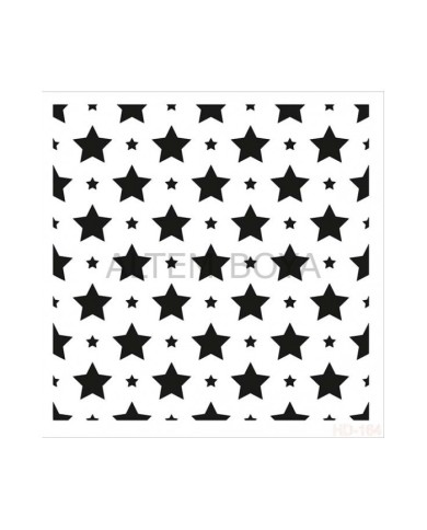 Home Decor (Duvar) Stencıl 45*45 cm HD-164
