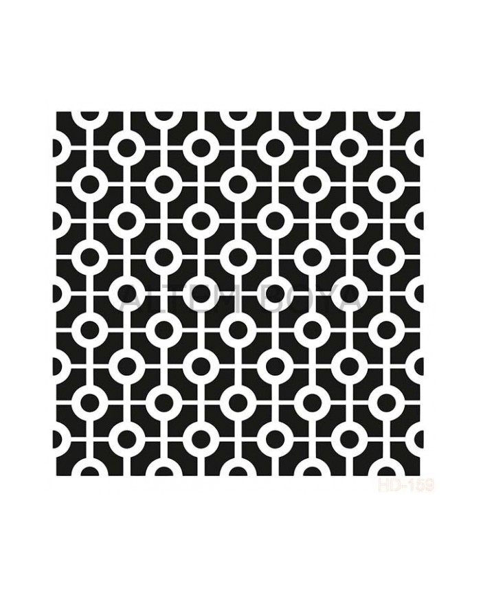 Home Decor (Duvar) Stencıl 45*45 cm HD-159