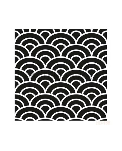 Home Decor (Duvar) Stencıl 45*45 cm HD-156