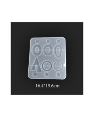 EPOKSİ REÇİNE ÇOKLU KÜPE KALIP - 213