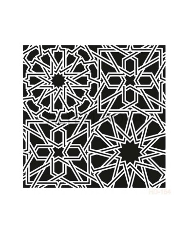 Home Decor (Duvar) Stencıl 45*45 cm HD-154