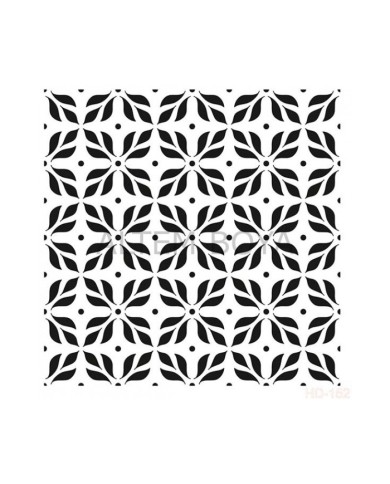 Home Decor (Duvar) Stencıl 45*45 cm HD-152