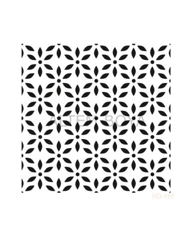 Home Decor (Duvar) Stencıl 45*45 cm HD-151