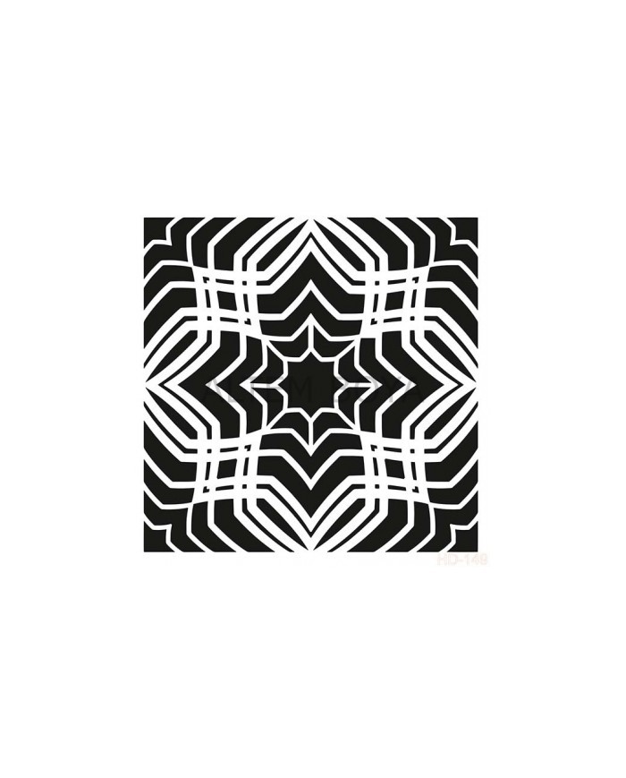 Home Decor (Duvar) Stencıl 45*45 cm HD-149