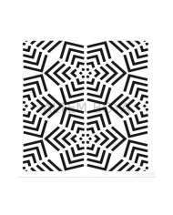 Home Decor (Duvar) Stencıl 45*45 cm HD-148