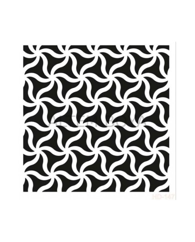 Home Decor (Duvar) Stencıl 45*45 cm HD-147