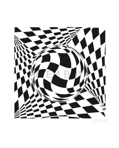 Home Decor (Duvar) Stencıl 45*45 cm HD-145