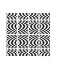 Home Decor (Duvar) Stencıl 45*45 cm HD-144