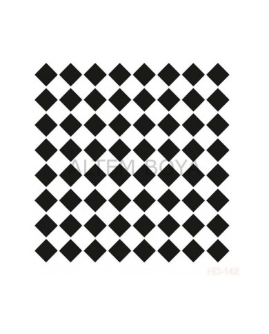 Home Decor (Duvar) Stencıl 45*45 cm HD-142