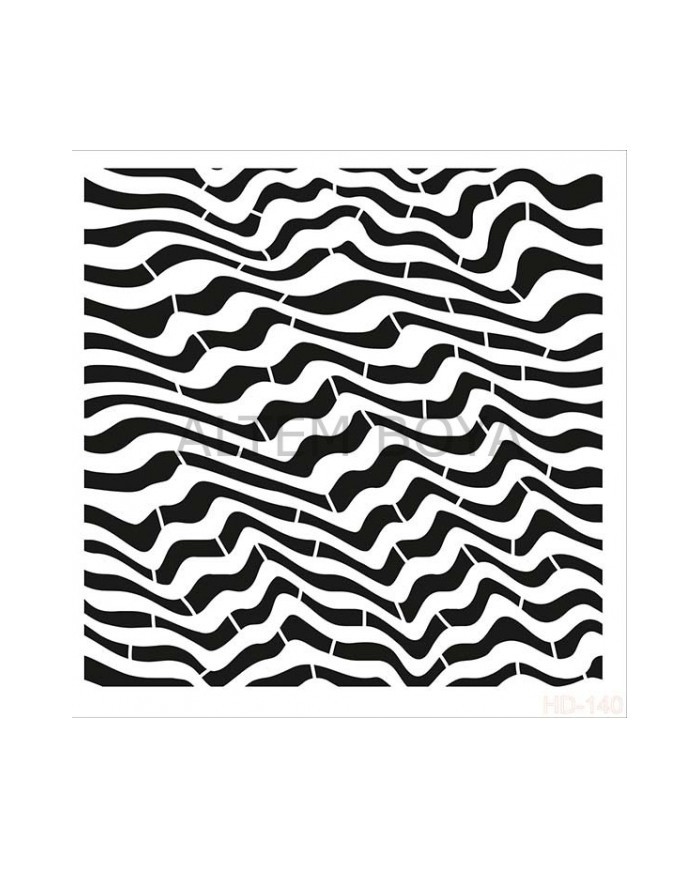 Home Decor (Duvar) Stencıl 45*45 cm HD-140