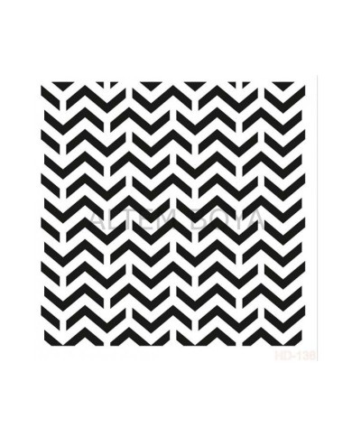 Home Decor (Duvar) Stencıl 45*45 cm HD-138