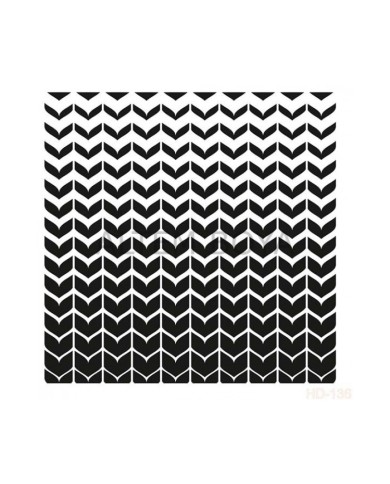 Home Decor (Duvar) Stencıl 45*45 cm HD-136