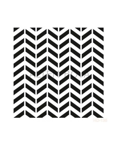 Home Decor (Duvar) Stencıl 45*45 cm HD-135