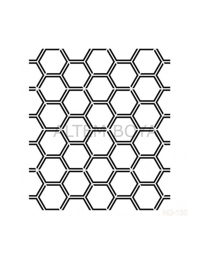 Home Decor (Duvar) Stencıl 45*45 cm HD-130