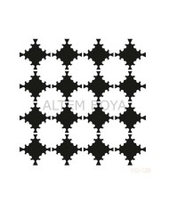 Home Decor (Duvar) Stencıl 45*45 cm HD-128