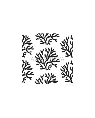 Home Decor (Duvar) Stencıl 45*45 cm HD-122