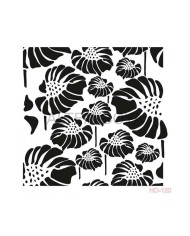 Home Decor (Duvar) Stencıl 45*45 cm HD-120