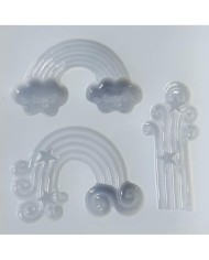 Gökkuşağı Reçine Epoksi Kalıp -Kod:60