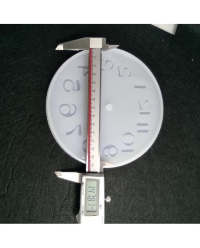 Reçine Epoksi ve Beton Saat Kalıbı 14.7 cm -Kod:197