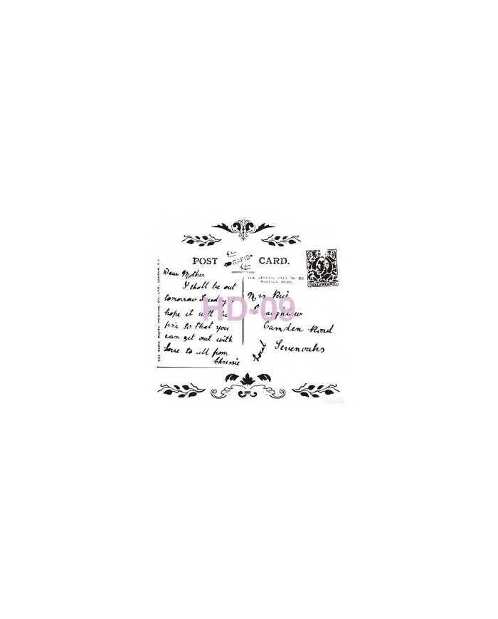 Home Decor (Duvar) Stencıl 45*45 cm HD-09