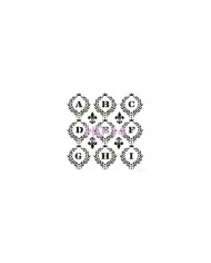 Home Decor (Duvar) Stencıl 45*45 cm HD-14